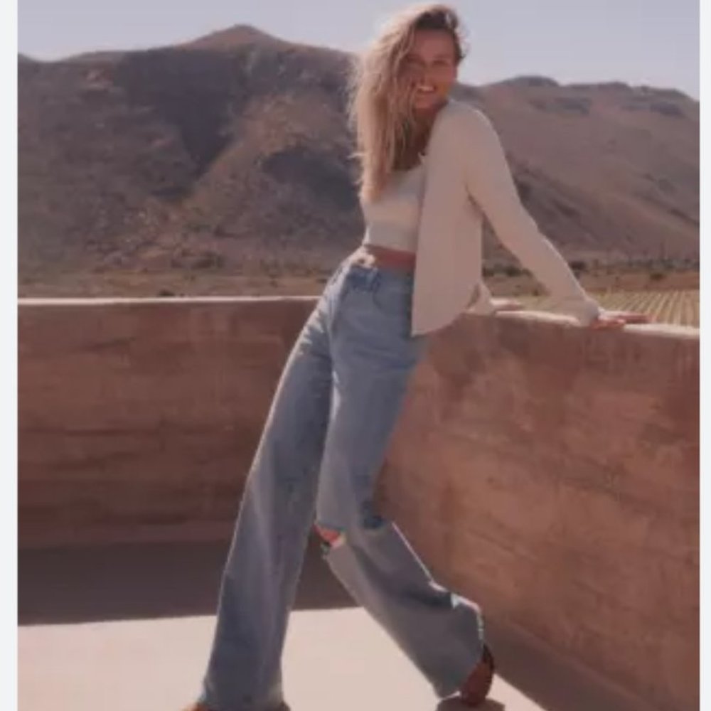 NWT Madewell 11" High-Rise Flare Jeans